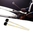 thumbnail image 4 of 2Pcs Drum Mallet Percussion Accs Durable Multipurpose Sturdy Head Practical Black, 4 of 8