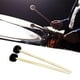 thumbnail image 4 of 2 baquetas multiusos prácticas y resistentes al desgaste con mango de madera para percusión. Negro, 4 of 8