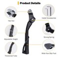 thumbnail image 4 of SEISSO Bike Kickstands Center Mount for 18 20 22 Inch Bicycles Adjustable Aluminum Alloy Kickstands for 18-22inch Wheel Mountain Bike Road Bicycles,Deal on Sale Clearance, 4 of 8