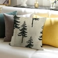 thumbnail image 3 of SHANXI Christmas Chirstmas Tree Decorations Winter Holiday Farmhouse Pillow Case Decor for Home Sofa Couch 12x12in, 3 of 5