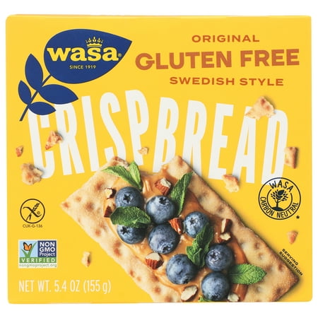 Pack of 10, Wasa Swedish Style Crispbread, 5.4 oz