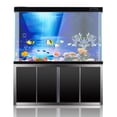 thumbnail image 4 of CSChome Fish Background Double Sided Aquarium Background - 3D Effect, Clear Print for Terrarium Decoration, 4 of 7