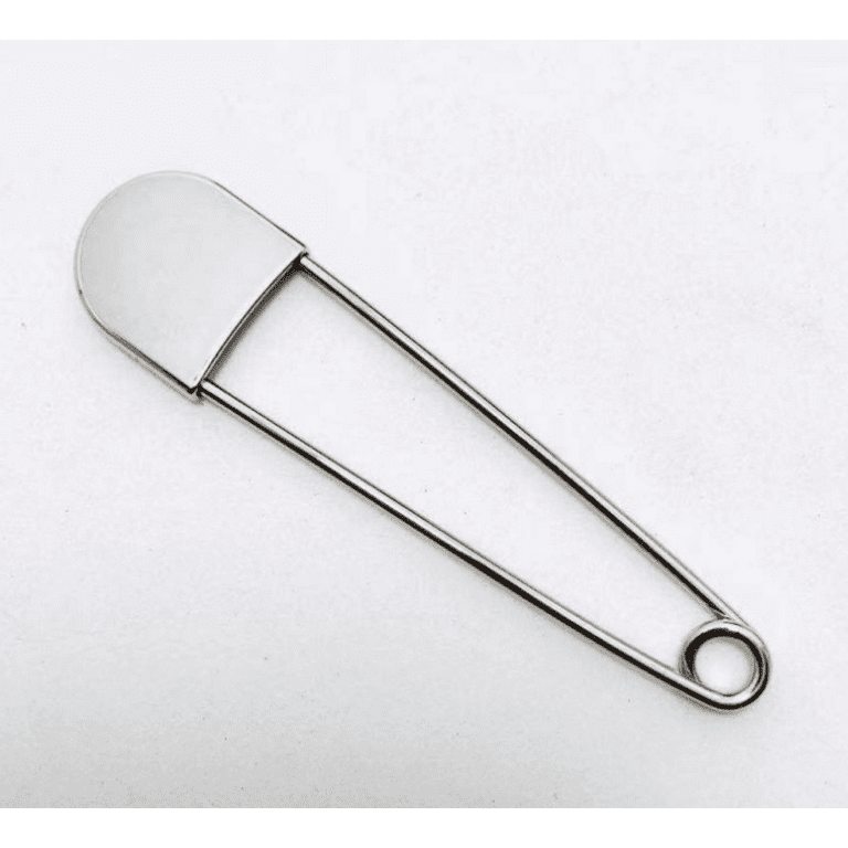 Tool Gadget Large Safety Pins, 5 inch Safety Pins, 6 PCS Stainless Steel  Safety Pins Large, Silver Huge Strong XL Safety Pins, Extra Large Laundry