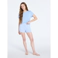 thumbnail image 2 of Joyspun Women’s Sleepwear Modal Pajama Shorty Shorts, 2.5'' Inseam, Sizes S-3X, 2 of 5
