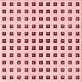 thumbnail image 1 of Ahgly Tapis d'Intérieur Lavable en Machine Carré Rouge Transitionnel, 7 Pieds Carré, 1 of 7