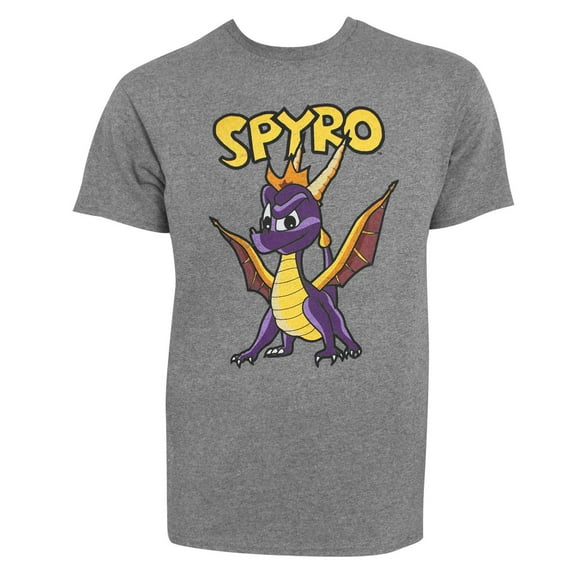Spyro The Dragon T-shirt Gris pour Homme-2xlarge