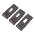 thumbnail image 3 of Kit de 3 baterías de litio para aviones RC, juego de cables de carga ligeros para E88, E88Pro, LS, E525, E525Pro, 3,7 V, 2600 mAh, 3 of 15