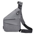 thumbnail image 1 of Bolso cruzado en el pecho: bolso cruzado ultrafino, mochila de hombro, paquete lateral invisible para hombres y mujeres, 1 of 5