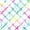Groovy Grid, variant on EDS Scrubs Top For Women V-Neck Print DK852