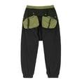 thumbnail image 5 of Niepce Inc Streetwear Fashion Gray Harem Jogger Pants For Men, 5 of 10