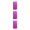 thumbnail image 4 of relayinert Rideau à Franges en Feuille Vibrante Application Grand et Options Personnalisables Rose 3*1 m 3 Ensembles, 4 of 6