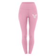 thumbnail image 4 of Endives Leggings Womens Breast Cancer Awareness Workout Yoga Pants Ribbon Legging Tights For Women, 4 of 4
