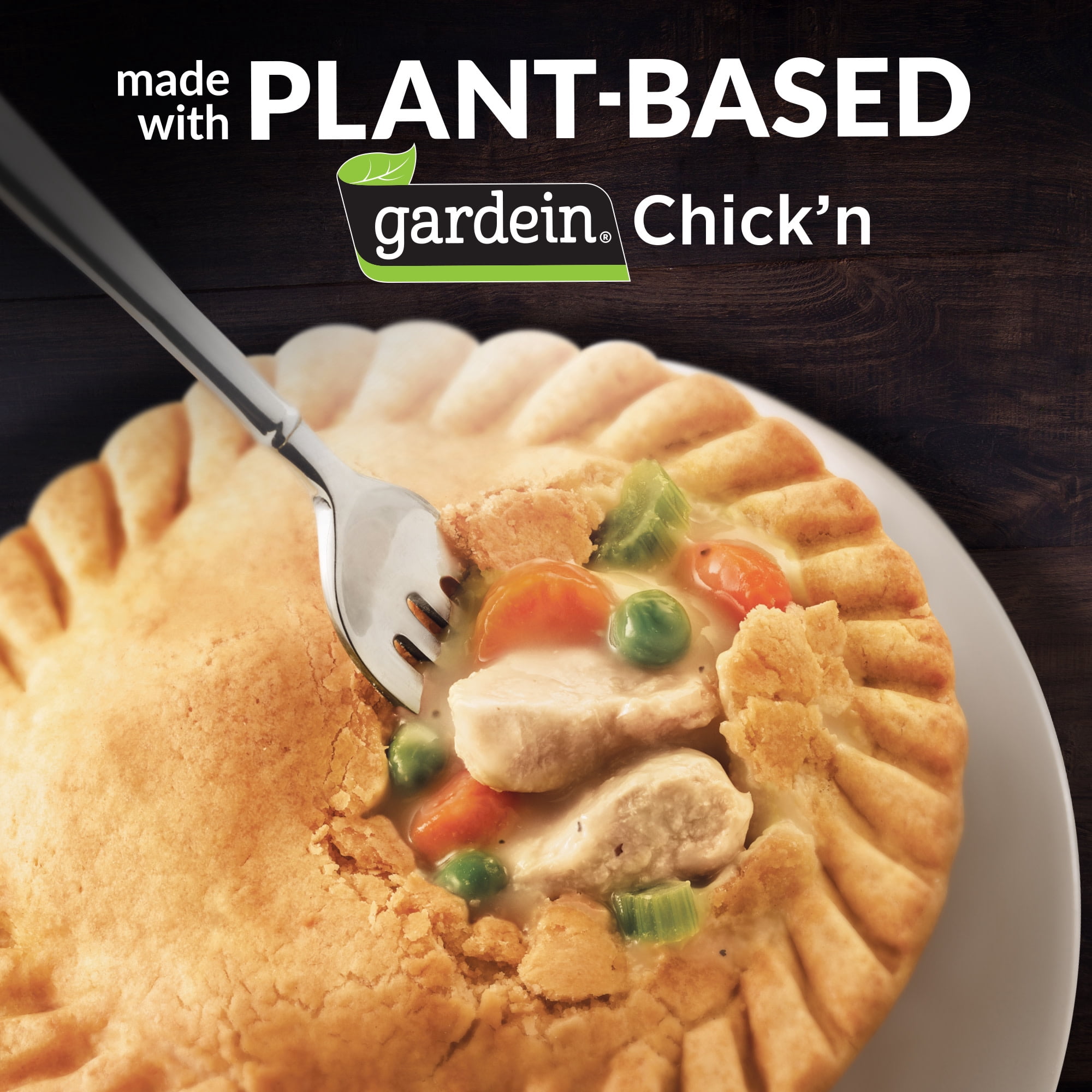 Marie Callender's Plant-Based Gardein Chick'n Pot Pie, Frozen Meal, 15 oz.
