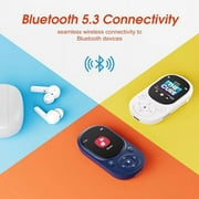 2024 New Mini Clip MP3 Player Portable Sports Music Player HiFi Lossless Music MP3 With Bluetooth, FM Radio, Recording