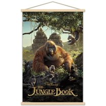 Disney The Jungle Book - King Louie Wall Poster with Wooden Magnetic Frame, 22.375" x 34"