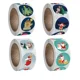 thumbnail image 2 of 500pcs/roll Halloween Christmas Stickers Christmas Decoration GiftK-28-25Nosize Gao Jinjia unisex, 2 of 2