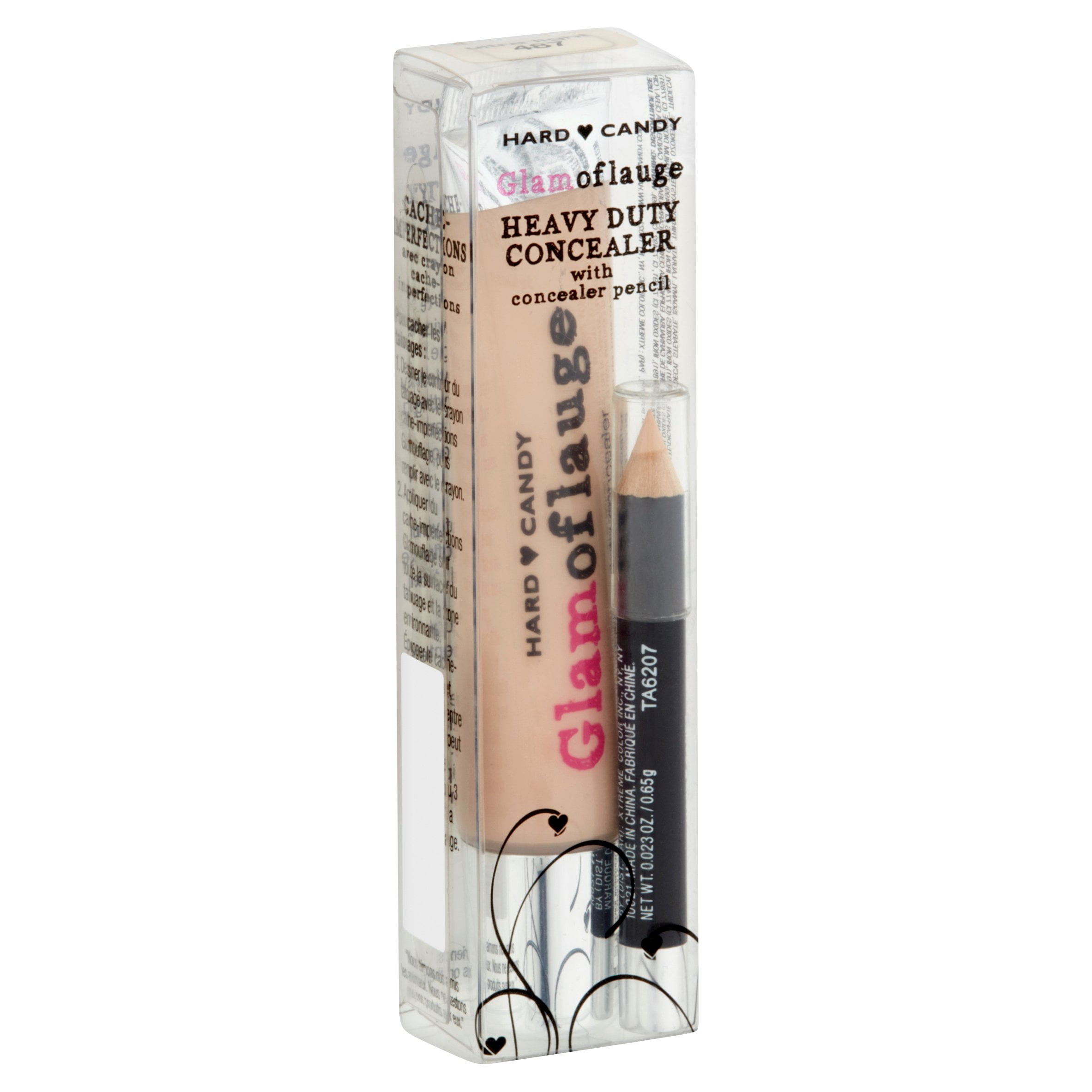 Hard Candy Glamoflauge Heavy Duty Concealer, Ultra Light