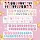 thumbnail image 5 of 120 Unids / set Uñas Postizas Lindas Puntas de Uñas de Cubierta Completa para Niños DIY Nail Art DOUBORQ Punta de uñas, 5 of 7