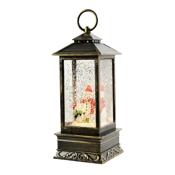 Caja de música con farol de Navidad, regalo de cumpleaños, caja Musical para Festival, decoración de boda Yuyangstore Linterna de luz musical