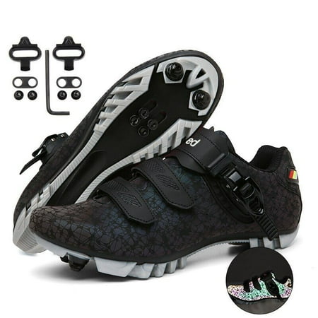 

Mtb Cycling Sneaker with Cleats Mens Outdoor Bike Shoes Racing Bicycle Shoes