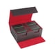 thumbnail image 1 of Estuche organizador de cartas de juego multifunción con capacidad para 400 cartas coleccionables Interior rojo y verde., 1 of 9