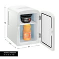 thumbnail image 6 of Chefman Portable 4L Mini Fridge w/ Heating and Cooling - White, New, 6 of 7
