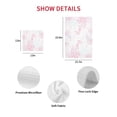 thumbnail image 7 of Coastal Pink Kitchen Dish Towels for Drying Dishes Set of 2, Ocean Coral Starfish Jellyfish Seahorse Waffle Weave Microfiber Hand Tea Bathroom Towels Quick Dry & Absorbent Towel 12x12, 7 of 7