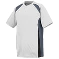 thumbnail image 2 of Youth Base Hit Jersey Xs White/Graphite/Black, 2 of 2