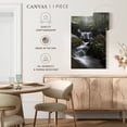 thumbnail image 5 of Elephant Stock Rickett's Waterfall Wall Art - Vertical Canvas Wall Art - Living Room Wall Decor - Wellness Canvas - Green And Brown Decor By Lisa Larson - 32" x 48", 5 of 8