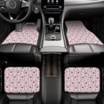 thumbnail image 7 of Fuzoiu Cute Rabbit Print Carpet Floor Mats for Car,Car Foot Mat Set,Universal Fit 4 Piece Mat Pad Set,Fits Most Cars Trucks Vans Sedans SUV Auto Carpet Mat Se, 7 of 7