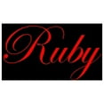 thumbnail image 3 of CafePress - Ruby Edw Red 170 Pajamas - Women's Dark Pajamas, 3 of 4
