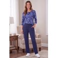 thumbnail image 2 of Woman Within Plus Size All-Day No-Roll Straight-Leg Knit Pant, 2 of 4