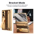 thumbnail image 5 of COAROVER PU Leather Hard PC Hybrid Case for Samsung Galaxy Z Fold8 with Stylus Pen Holder Built-in Screen Protector & Kickstand,Hinge Protection Cover,B, 5 of 8