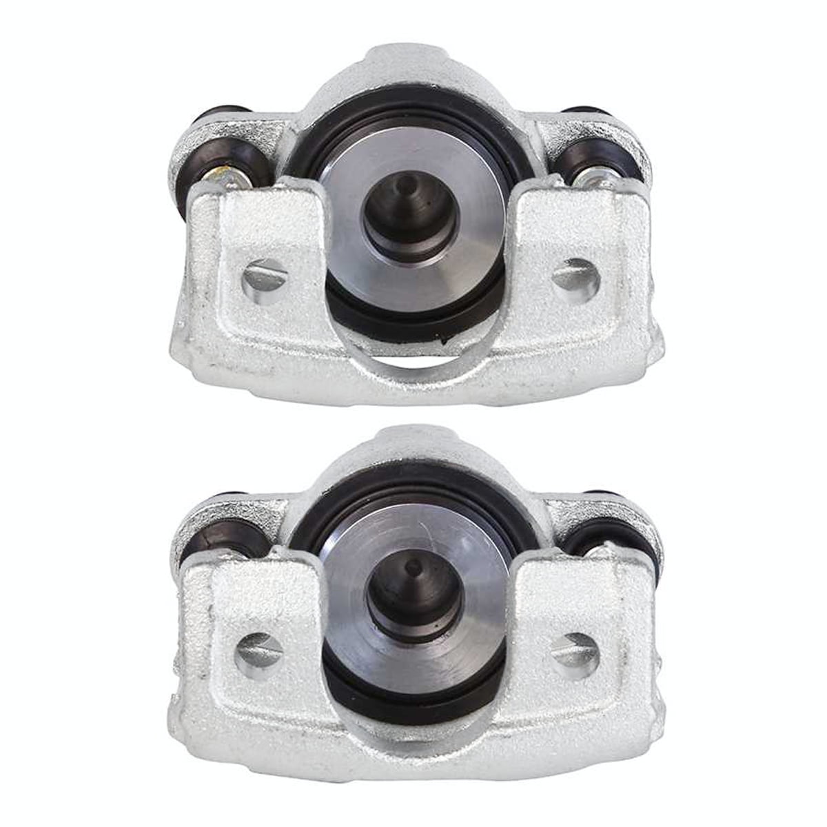 AutoShack Rear New Brake Calipers Assembly Set of 2 Driver and Passenger Side Replacement for