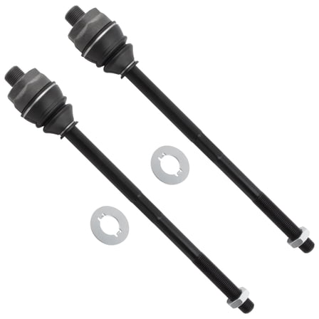 BOXI Qty(2) Front Inner Tie Rod Ends Fit for Cadillac Escalade 2002-2006 | Chevy Avalanche Silverado Suburban for GMC Sierra Yukon 1500 2500 3500 Tahoe 2001-2010 | for Hummer H2 2003-2007 | ES3488