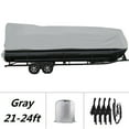 thumbnail image 2 of Labwork 21-24 Boat Cover Waterproof Trailerable Heavy Duty Pontoon Beam 102, 2 of 7