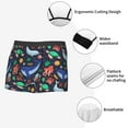 thumbnail image 5 of Wukai The Underwater World Print Men’s Underwear Breathable Boxer Briefs,&nbsp;Moisture Wicking & Breathable-Large, 5 of 7