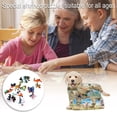 thumbnail image 2 of Dvkptbk Papier Extraterrestre Animal Adulte Enfants Jouets Parent-Enfant Casse-Tête, 2 of 3