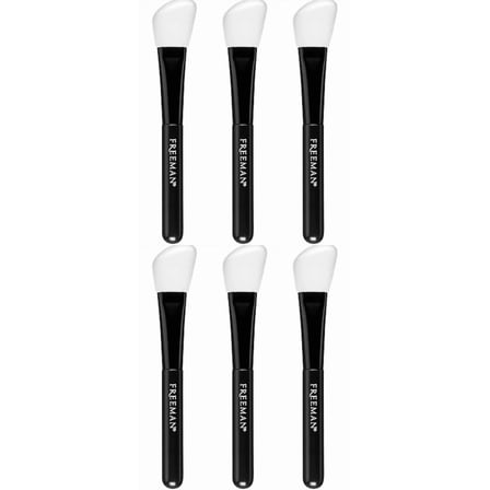 Freeman Silicone Face Mask Applicators, Flexible Facial Mud Masks Applicator, 6pk