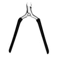 thumbnail image 2 of Cuticle Nipper, Black Long Handle - Cuticle Trimmer Nail Cuticle Nipper Clipper Stainless Manicure and Pedicure Tool with Non Slip Handle Available in A Variety of Sizes, Nail Clippers, Nail, 2 of 9