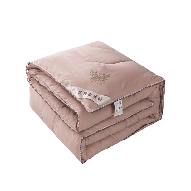 Yuarrent Colcha de verano, reemplazo de Color sólido, estampado suave, transpirable, mantenimiento cálido, ropa de cama cepillada, accesorios Juegos de cama Marrón camafeo