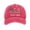 Red, variant on CIENVNSTG Daily Versatile Patriotic 250th Anniversary Accessories for Unisex Independence Day Themed Washed Baseball Cap with 1776 Patriotic Print Khaki