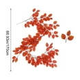 thumbnail image 3 of geerera Artificial Fall Foliage Garland, Fall Leaves Garland, Hanging Leaf Vine Thanksgiving Garlands for Farmhouse Fireplace Home Door Decor, 3 of 7