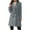 Gray, variant on EOYWHK Women Wool Jackets Plus Size Trench Coats Dressy Pea Coats Business Casual Winter Overcoats,S-5XL