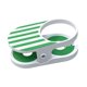 thumbnail image 3 of Soporte para botellas y tazas de silla de escritorio, soporte para tazas de silla de playa con abrazadera Verde, 3 of 9