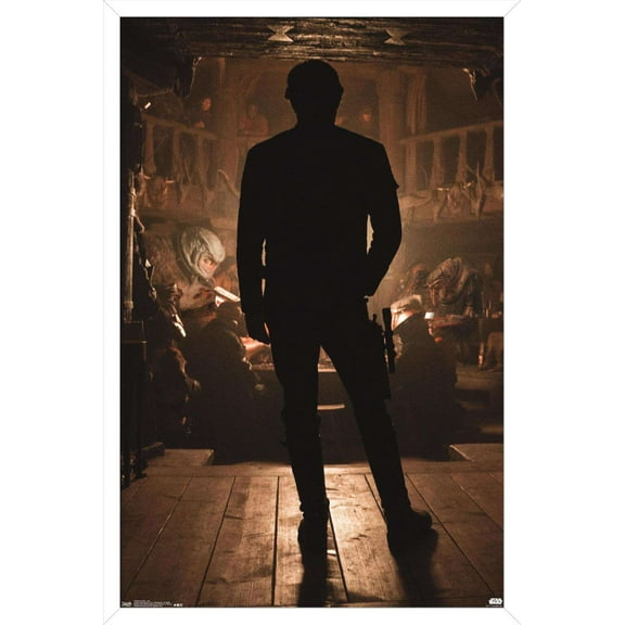 Star Wars: Solo - Han Wall Poster, 14.725" x 22.375", Framed
