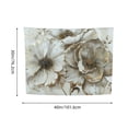 thumbnail image 3 of FCXZI Flowers Tapestry Wall Decoration 100% Polyester Art for Home 40*30in, 3 of 6