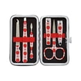 thumbnail image 3 of éclat Manicure Pedicure Kit for Men & Women, 6Pcs Finger & Toe Nail Care Tools Includes Nail Clipper Cutter, Tweezer, File, Cuticle Pusher, Personal Care Professional Grooming Set With Travel Case, 3 of 6