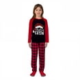 thumbnail image 5 of LuLiaMenton Christmas Pajamas, CREW Print, Matching Sleepwear, Plus Sizes, Men M, 5 of 6