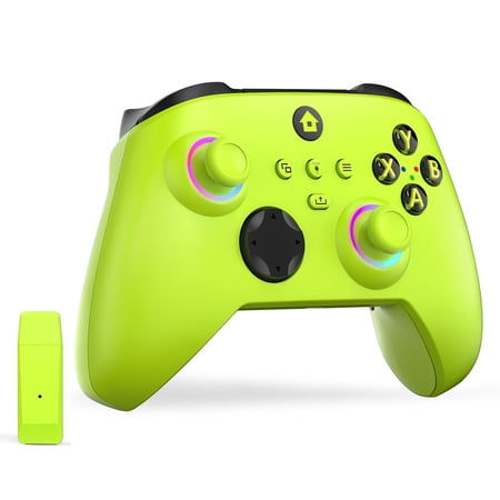 ChargePlay Pro RGB Wireless Gaming Controller Compatible with Xbox Series X/S Xbox One & PC | 2.4GHz Adapter Replacement Gamepad with Mappable Back Buttons Hall Effect Joysticks & Dual Vibration